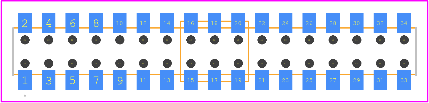 TLE-117-01-G-DV-P-TR - SAMTEC PCB footprint - Other - Other - TLE-117-01-G-DV-P-TR-2