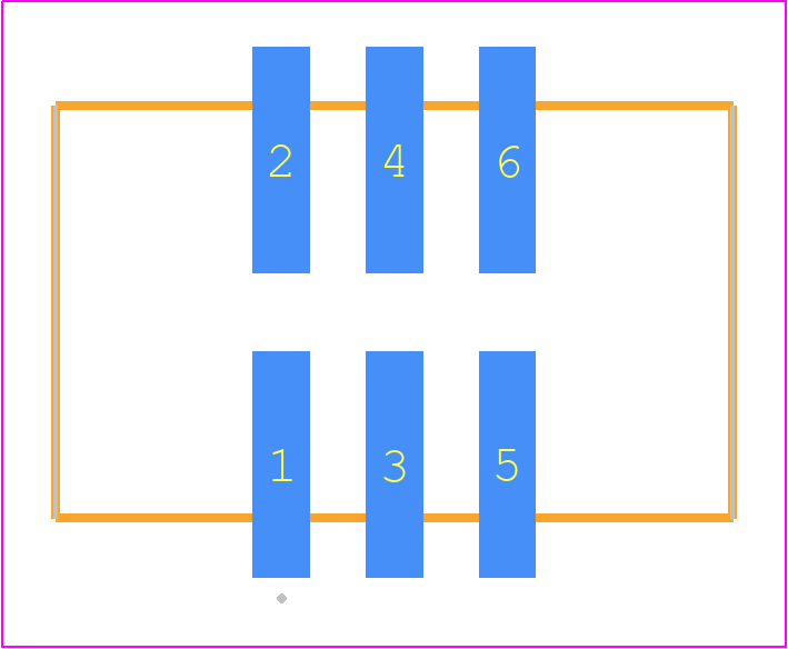 HTST-103-01-LM-DV - SAMTEC PCB footprint - Other - Other - HTST-103-01-YY-DV