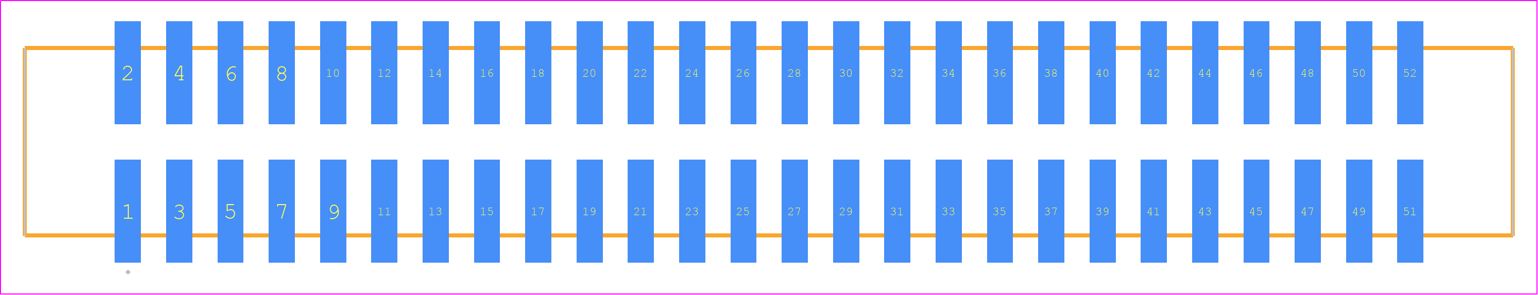 HTST-126-01-F-DV - SAMTEC PCB footprint - Other - Other - HTST-126-01-YY-DV