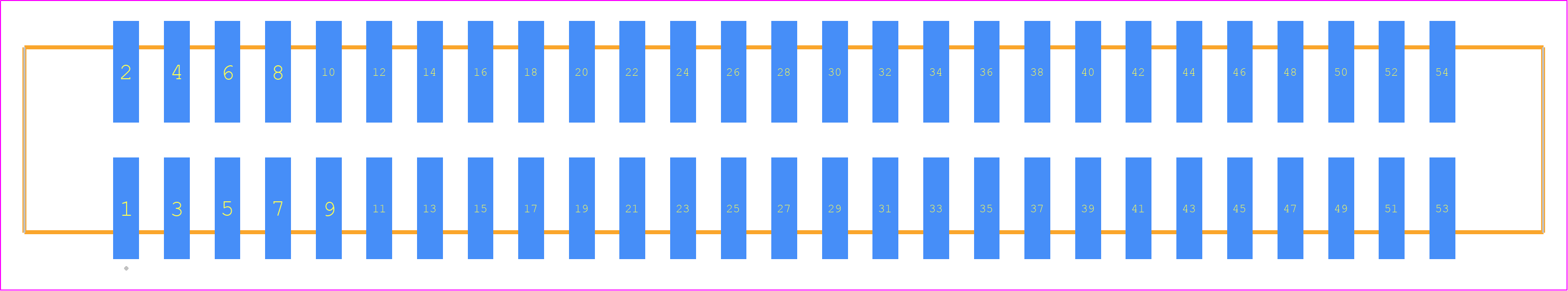 HTST-127-01-T-DV - SAMTEC PCB footprint - Other - Other - HTST-127-01-YY-DV