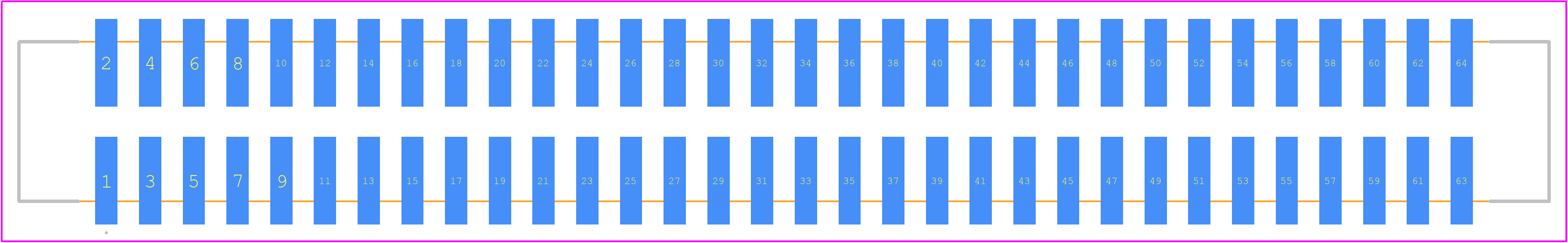 HTST-132-01-L-DV - SAMTEC PCB footprint - Other - Other - HTST-132-01-L-DV-2
