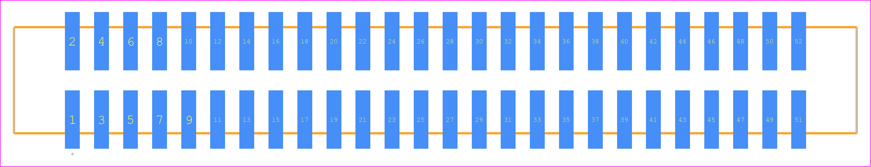 HTST-126-01-L-DV-P-TR - SAMTEC PCB footprint - Other - Other - HTST-126-01-YY-DV-P-TR