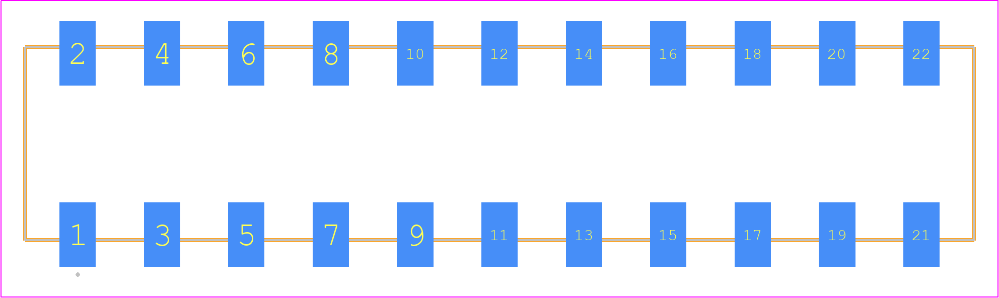 IPBS-111-02-TM-D-K - SAMTEC PCB footprint - Other - Other - IPBS-111-XX-YY-D-K