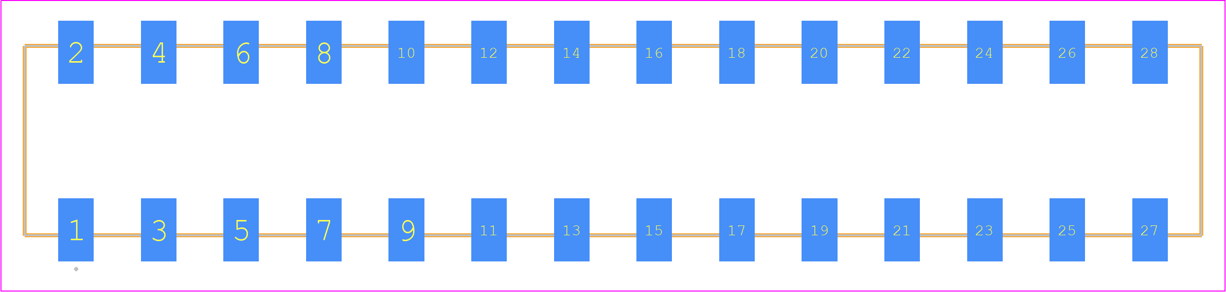 IPBS-114-02-TM-D-K - SAMTEC PCB footprint - Other - Other - IPBS-114-XX-YY-D-K