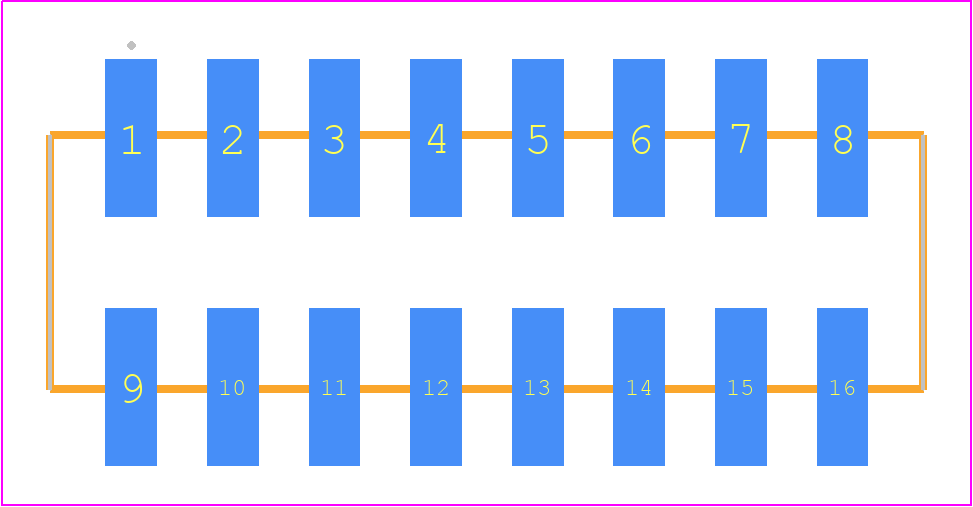 IPL1-108-02-LM-D - SAMTEC PCB footprint - Other - Other - IPL1-108-02-YYY-D