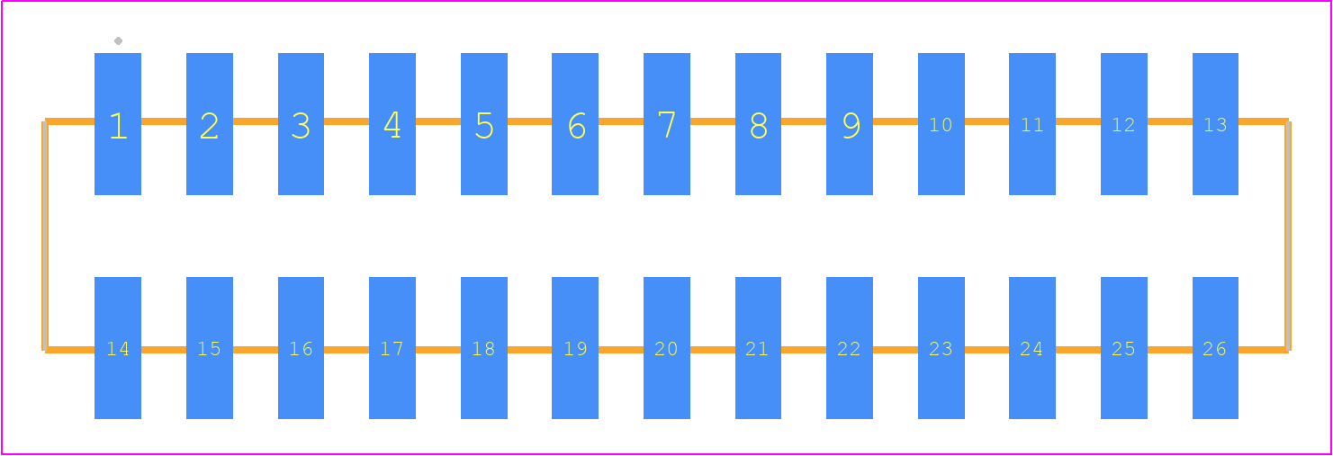 IPL1-113-02-SM-D - SAMTEC PCB footprint - Other - Other - IPL1-113-02-YYY-D