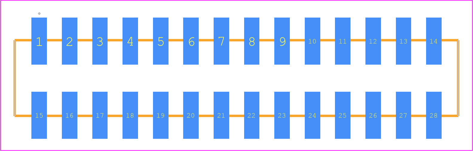 IPL1-114-02-FM-D - SAMTEC PCB footprint - Other - Other - IPL1-114-02-YYY-D