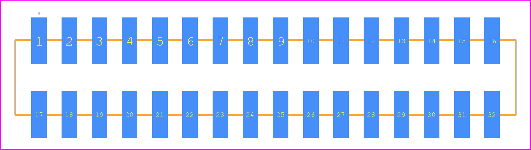 IPL1-116-02-SM-D - SAMTEC PCB footprint - Other - Other - IPL1-116-02-YYY-D