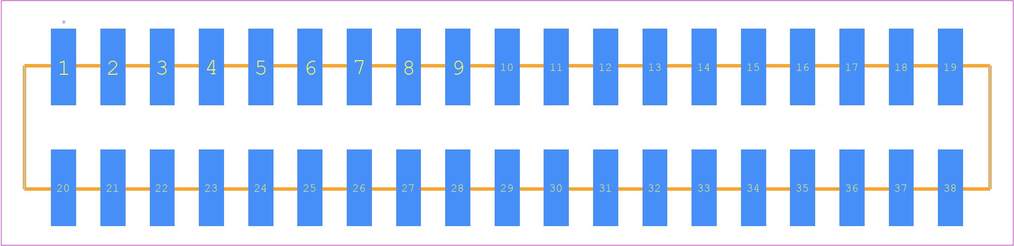 IPL1-119-02-L-D - SAMTEC PCB footprint - Other - Other - IPL1-119-02-YYY-D