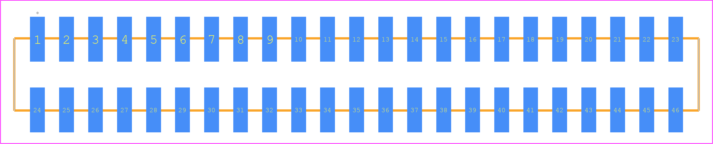 IPL1-123-02-LM-D - SAMTEC PCB footprint - Other - Other - IPL1-123-02-YYY-D