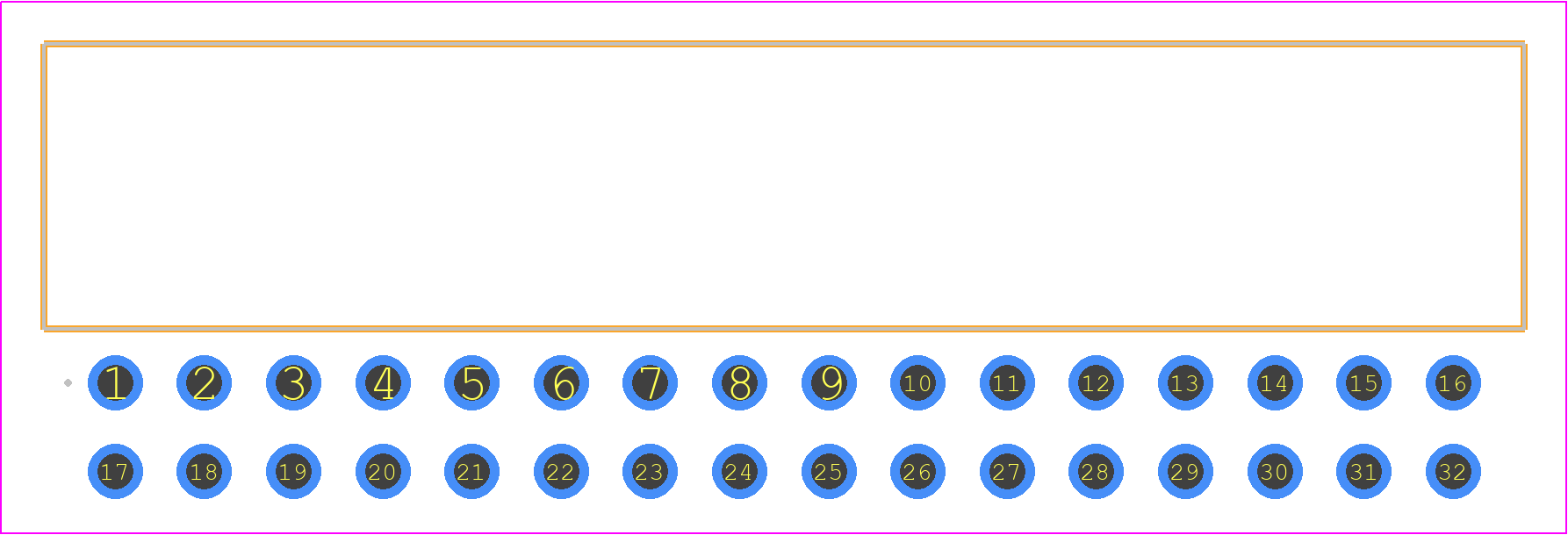 IPL1-116-01-SM-D-RA - SAMTEC PCB footprint - Other - Other - IPL1-116-01-YYY-D-RA