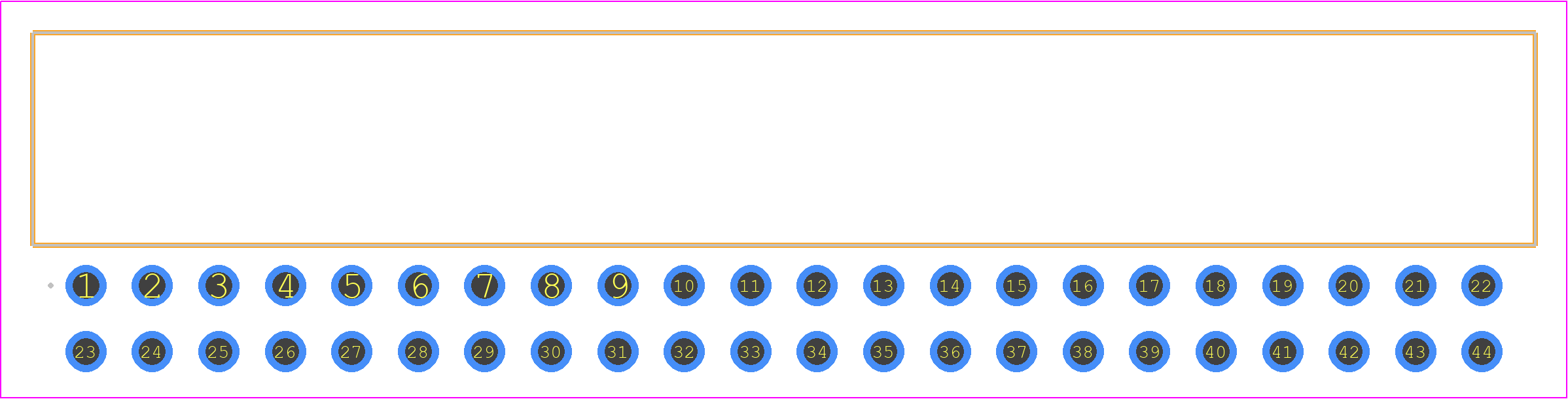 IPL1-122-01-H-D-RA - SAMTEC PCB footprint - Other - Other - IPL1-122-01-YYY-D-RA