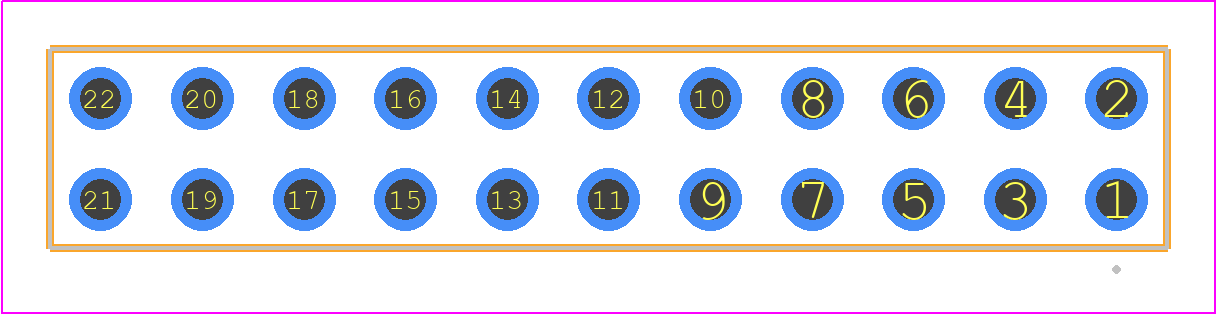 IPS1-111-01-H-D - SAMTEC PCB footprint - Other - Other - IPS1-111-XX-YY-D