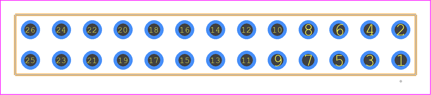IPS1-113-01-T-D - SAMTEC PCB footprint - Other - Other - IPS1-113-XX-YY-D