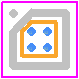 MMC5633NJL - MEMSIC PCB footprint - BGA - BGA - WLP package