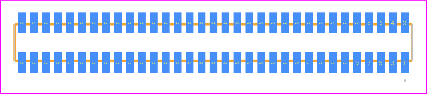 MLE-133-01-G-DV - SAMTEC PCB footprint - Other - Other - MLE-133-01-G-DV