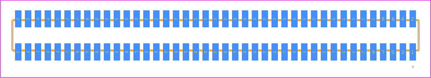 MLE-141-01-G-DV - SAMTEC PCB footprint - Other - Other - MLE-141-01-G-DV