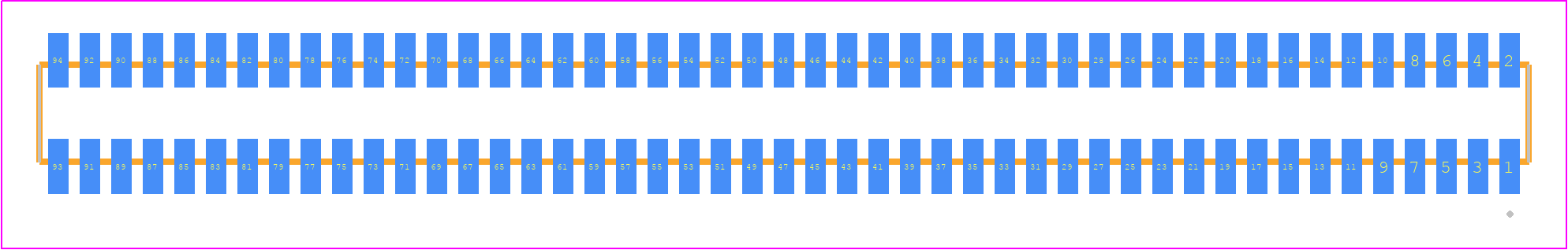 MLE-147-01-G-DV - SAMTEC PCB footprint - Other - Other - MLE-147-01-G-DV