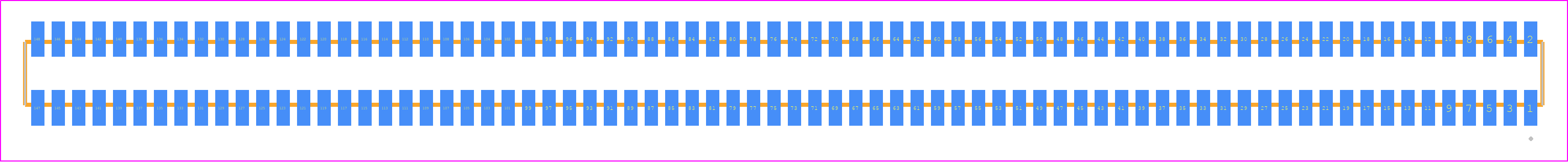 MLE-174-01-G-DV - SAMTEC PCB footprint - Other - Other - MLE-174-01-G-DV