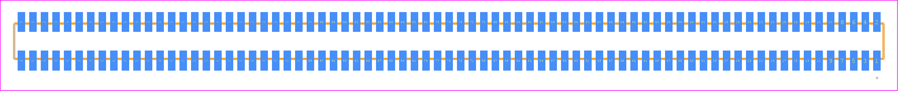 MLE-175-01-G-DV - SAMTEC PCB footprint - Other - Other - MLE-175-01-G-DV