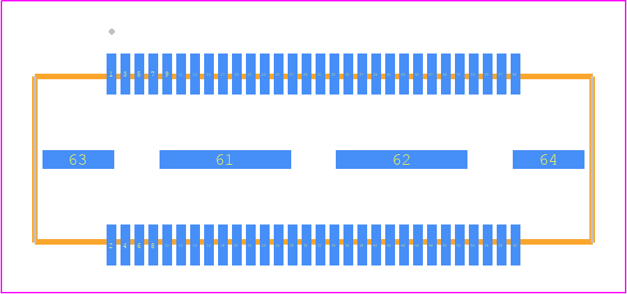 QTH-030-07-L-D - SAMTEC PCB footprint - Other - Other - QTH-030-XX-Y-D