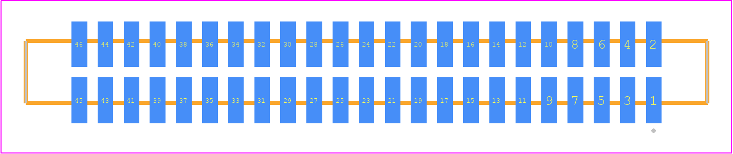 SFM-123-T2-STL-D - SAMTEC PCB footprint - Other - Other - SFM-123-YY-ZZ-D