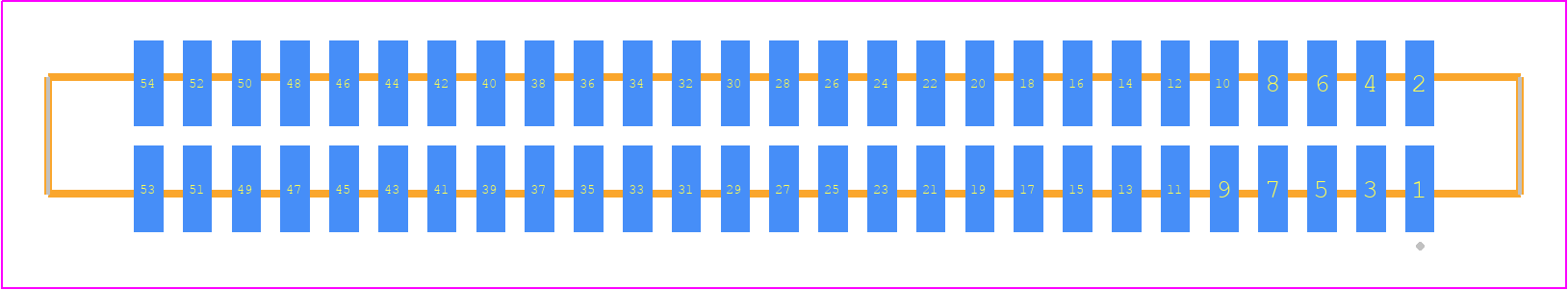 SFM-127-02-F-D - SAMTEC PCB footprint - Other - Other - SFM-127-YY-ZZ-D