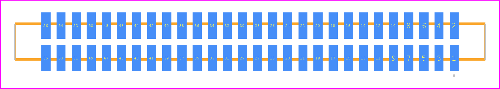 SFM-128-02-S-D - SAMTEC PCB footprint - Other - Other - SFM-128-YY-ZZ-D