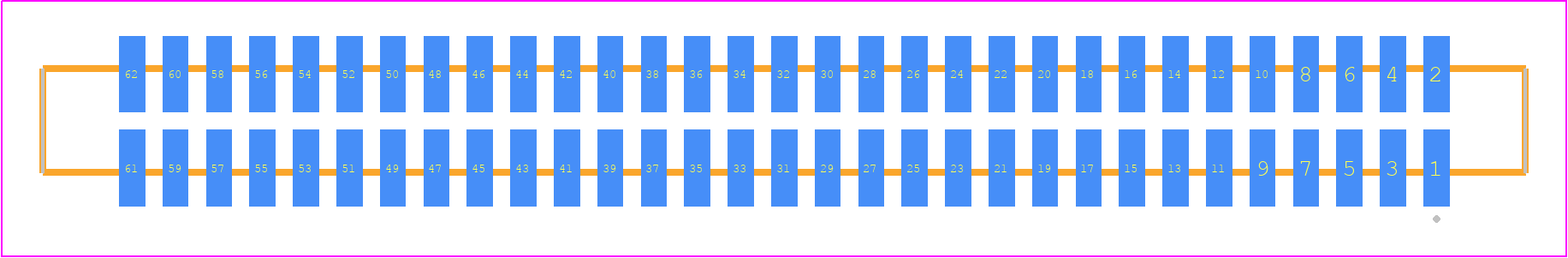SFM-131-T2-S-D - SAMTEC PCB footprint - Other - Other - SFM-131-YY-ZZ-D