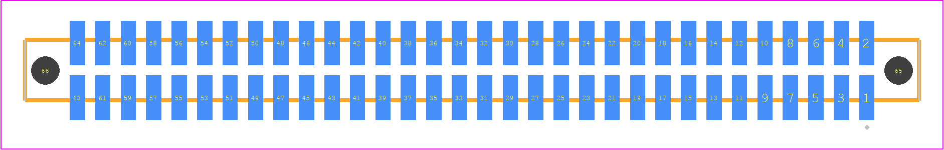 SFM-132-02-F-D-A - SAMTEC PCB footprint - Other - Other - SFM-132-YY-ZZZ-D-A