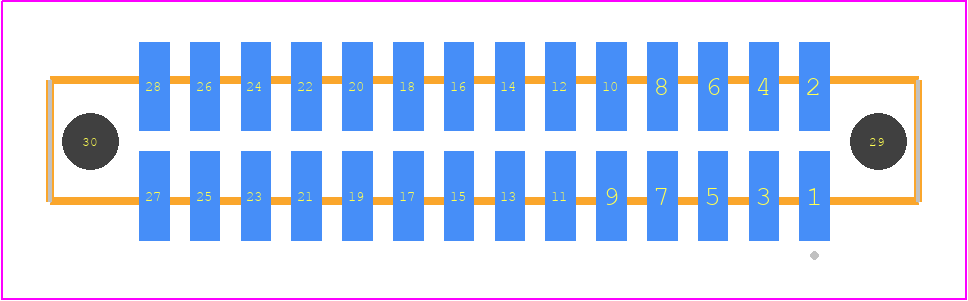 SFM-114-02-L-D-A-K-TR - SAMTEC PCB footprint - Other - Other - SFM-114-YY-XXX-D-A-K-TR