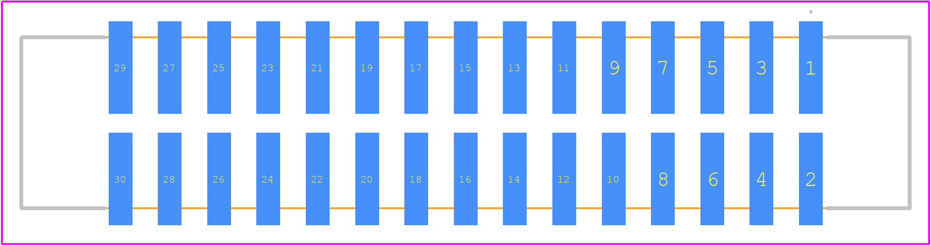 MC-254-30-00-ST-SMD - Multicomp Pro PCB footprint - Other - Other - MC-254-30-00-ST-SMD-4