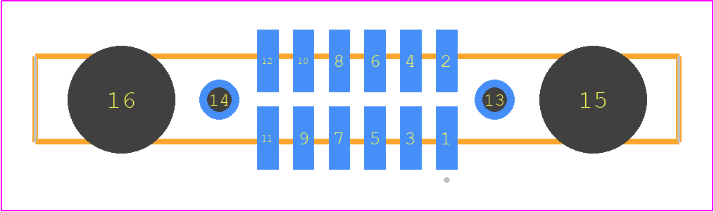 SFM-106-02-STL-D-DS - SAMTEC PCB footprint - Other - Other - SFM-106-02-ZZZ-D-DS
