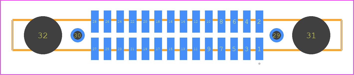 SFM-114-02-L-D-DS - SAMTEC PCB footprint - Other - Other - SFM-114-02-ZZZ-D-DS