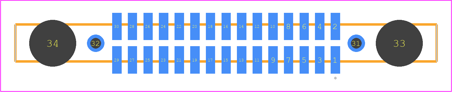 SFM-115-02-F-D-DS - SAMTEC PCB footprint - Other - Other - SFM-115-02-ZZZ-D-DS