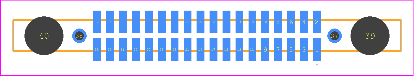 SFM-118-02-STL-D-DS - SAMTEC PCB footprint - Other - Other - SFM-118-02-ZZZ-D-DS
