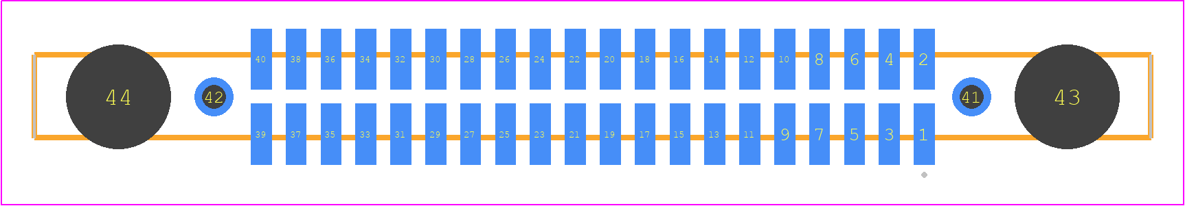 SFM-120-02-STL-D-DS - SAMTEC PCB footprint - Other - Other - SFM-120-02-ZZZ-D-DS