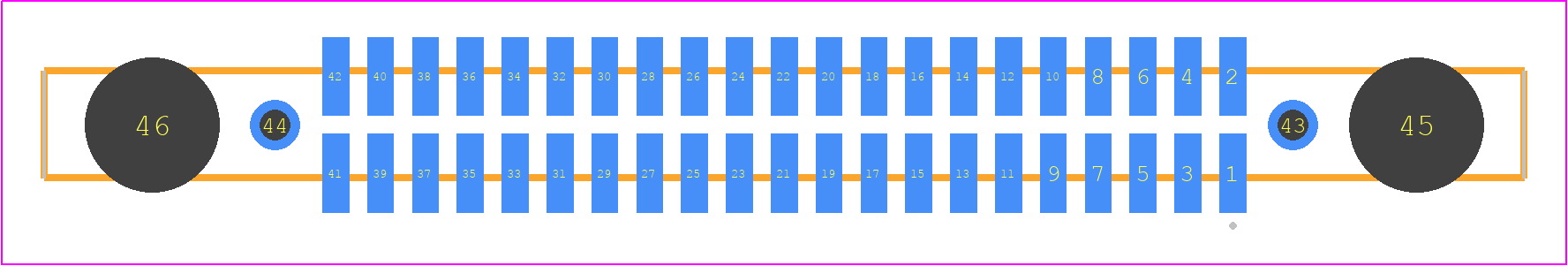 SFM-121-02-STL-D-DS - SAMTEC PCB footprint - Other - Other - SFM-121-02-ZZZ-D-DS