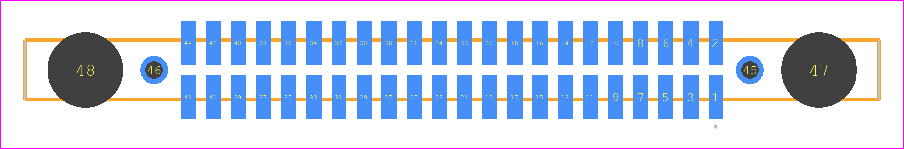 SFM-122-02-STL-D-DS - SAMTEC PCB footprint - Other - Other - SFM-122-02-ZZZ-D-DS