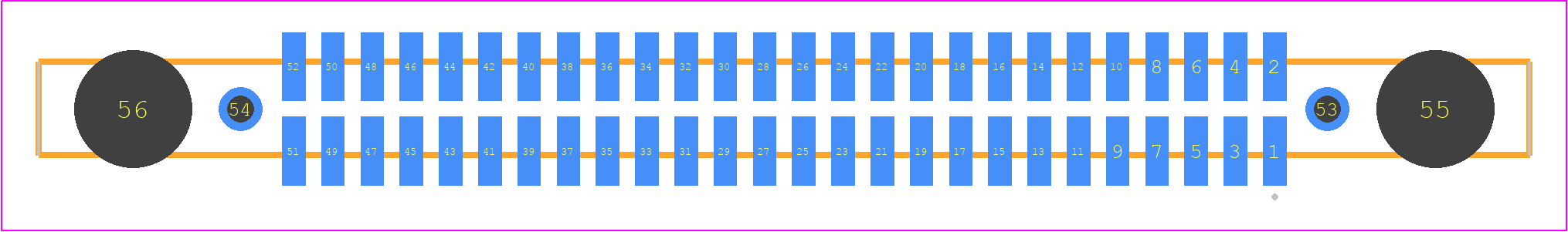 SFM-126-02-S-D-DS - SAMTEC PCB footprint - Other - Other - SFM-126-02-ZZZ-D-DS