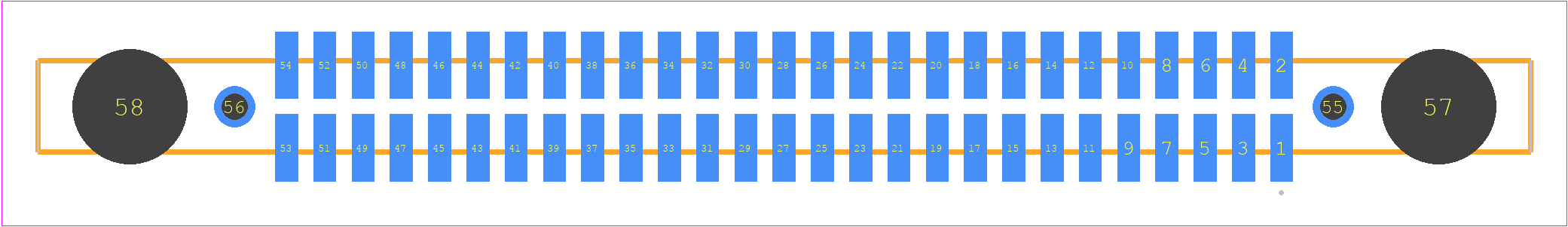 SFM-127-02-STL-D-DS - SAMTEC PCB footprint - Other - Other - SFM-127-02-ZZZ-D-DS