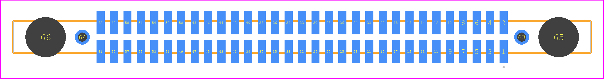 SFM-131-02-L-D-DS - SAMTEC PCB footprint - Other - Other - SFM-131-02-ZZZ-D-DS