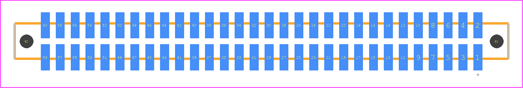 SFM-130-02-H-D-LC-TR - SAMTEC PCB footprint - Other - Other - SFM-130-YY-ZZZ-D-LC-TR