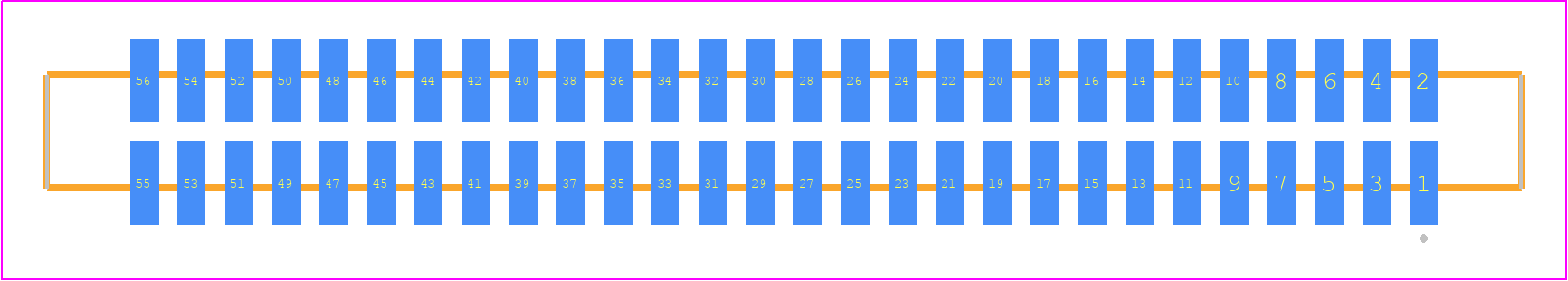 SFM-128-02-L-D-K-TR - SAMTEC PCB footprint - Other - Other - SFM-128-YY-ZZZ-D-K-TR