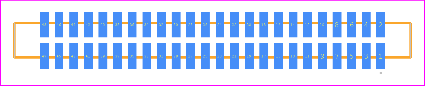 SFM-124-T2-F-D-P-TR - SAMTEC PCB footprint - Other - Other - SFM-124-YY-ZZZ-D-P-TR