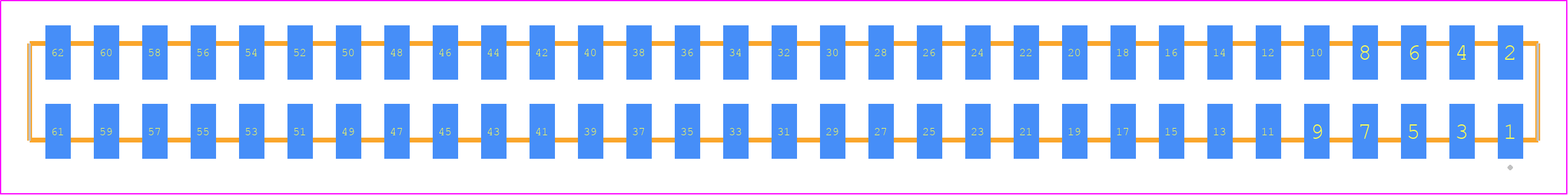 SQW-131-01-H-D-VS-K - SAMTEC PCB footprint - Other - Other - SQW-131-01-XXX-D-VS-K