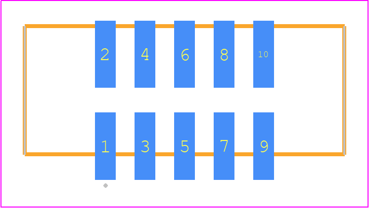 STMM-105-02-TM.SM.LM-D-SM - SAMTEC PCB footprint - Other - Other - STMM-105-02-XX-D-SM