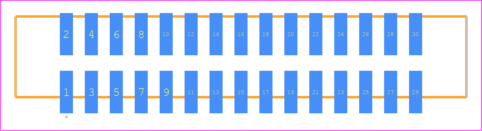 STMM-115-02-H-D-SM - SAMTEC PCB footprint - Other - Other - STMM-115-02-XX-D-SM