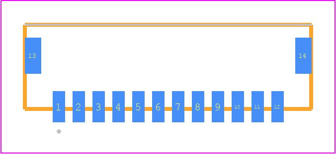 T1M-12-F-SV-L-K - SAMTEC PCB footprint - Other - Other - T1M-12-X-SV-L-Y
