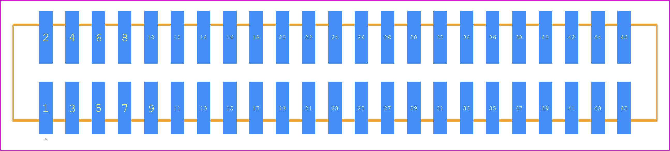 HTSS-123-01-T-DV-P-TR - SAMTEC PCB footprint - Other - Other - HTSS-123-01-YY-DV-P-TR